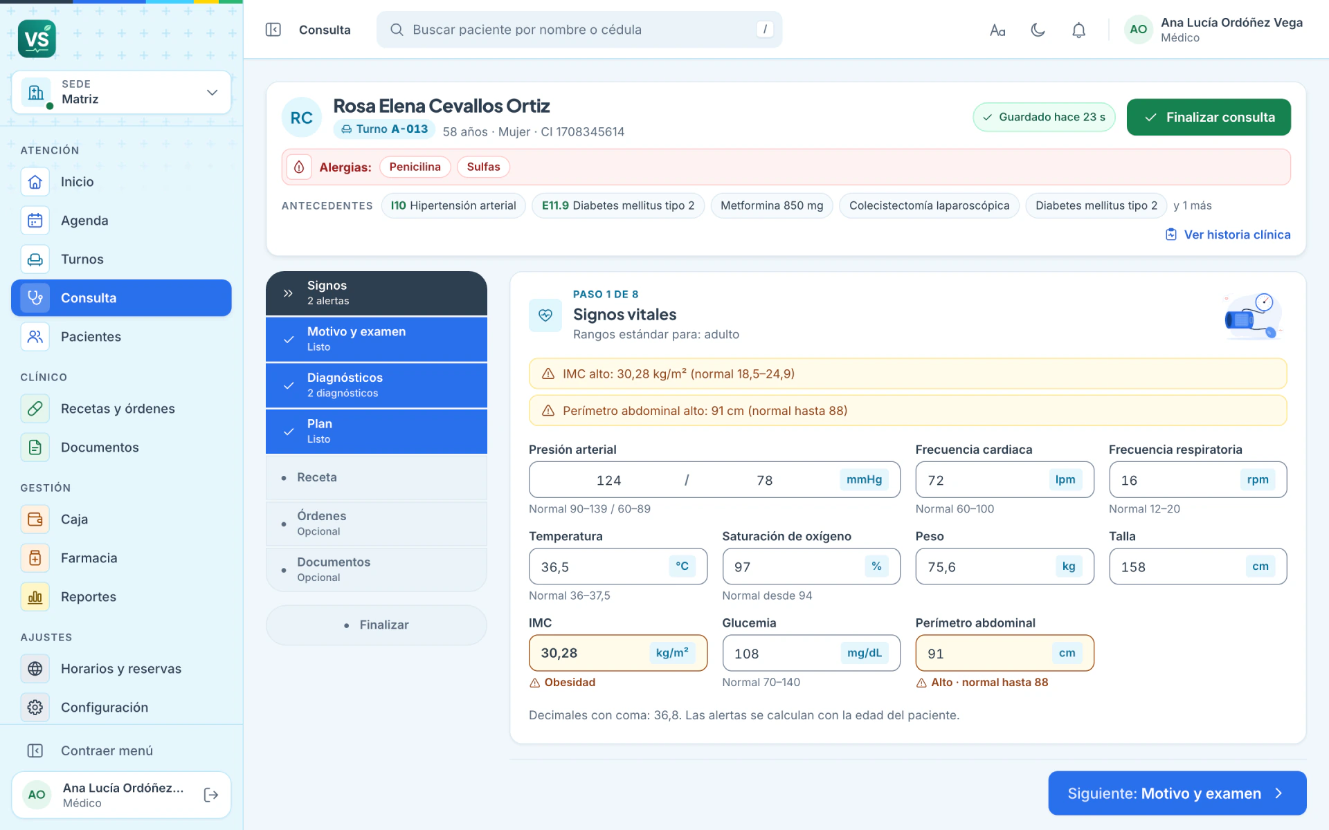 SIGC - Sistema Integrado de Gestión Clínica
